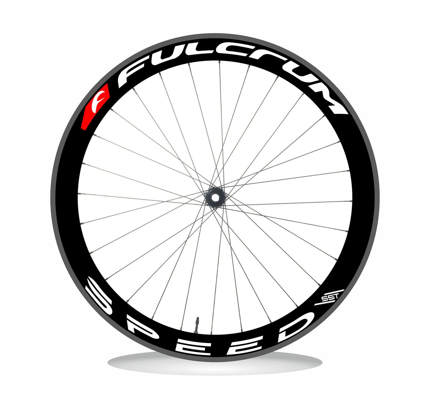 Fulcrum Racing speed 55t adesivi sticker cerchi bici da corsa personalizzati