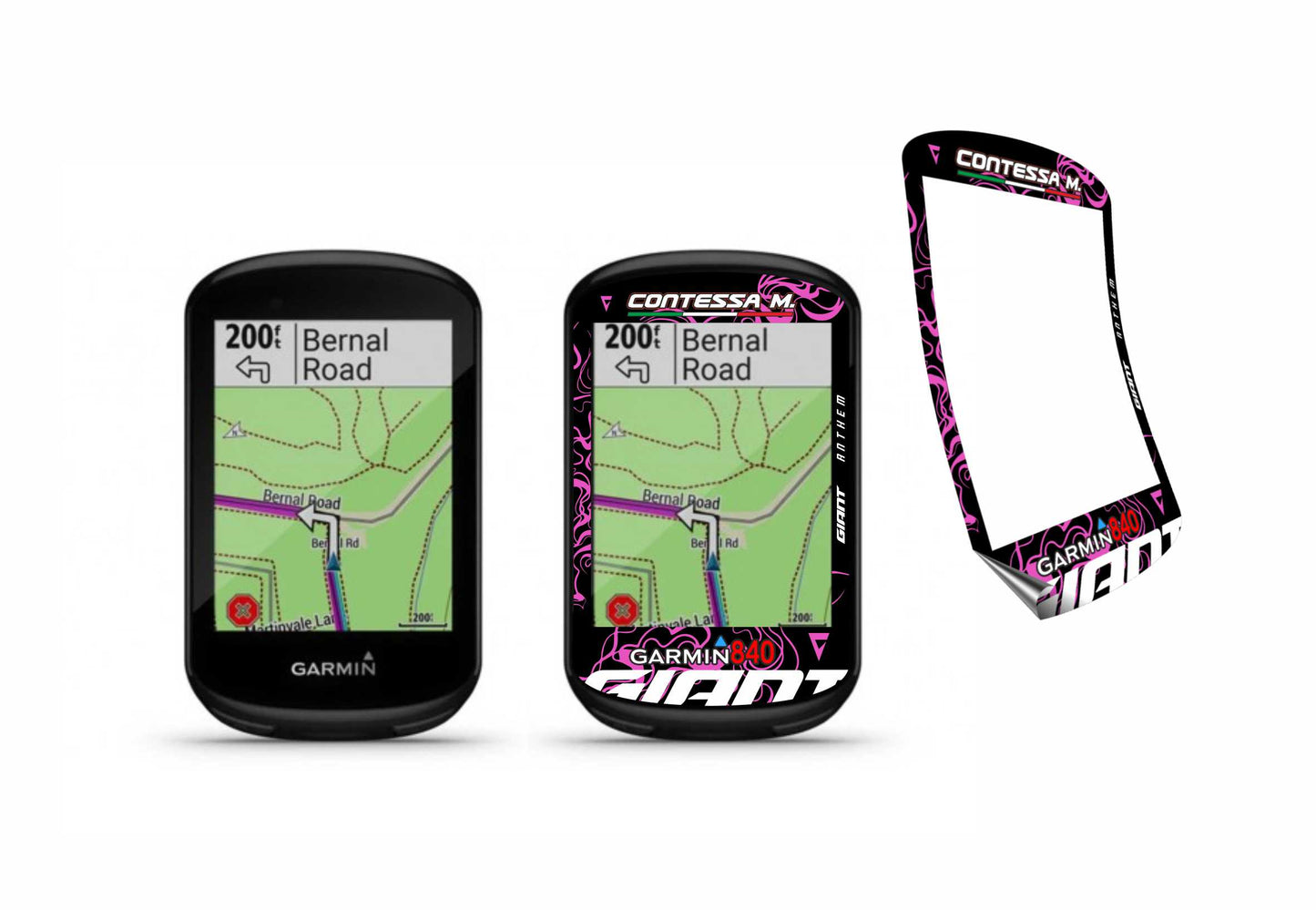 Adesivo cover schermo garmin 830 personalizzato