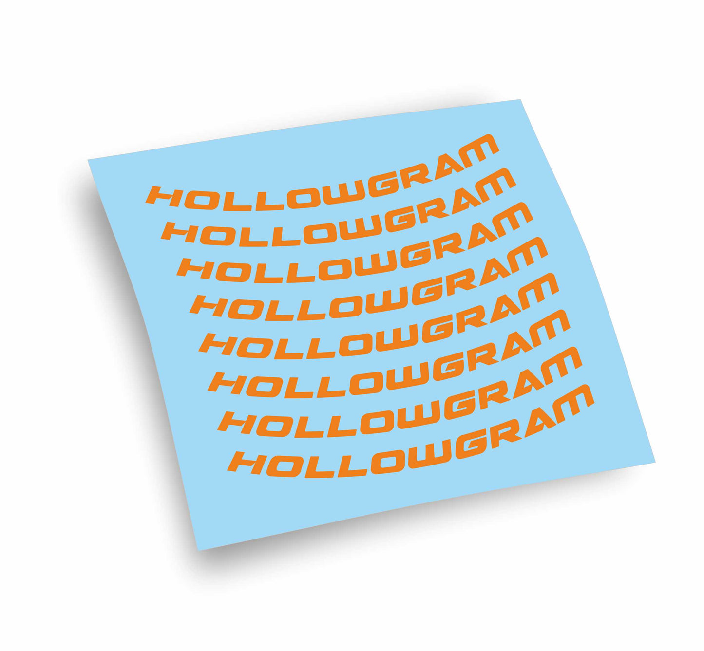 Hollowgram adesivi ruote bicicletta