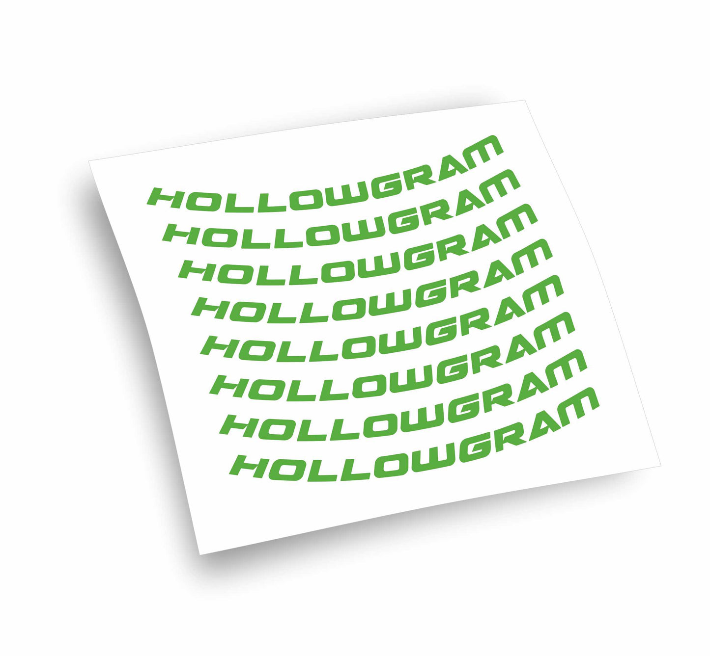 Hollowgram adesivi ruote bicicletta