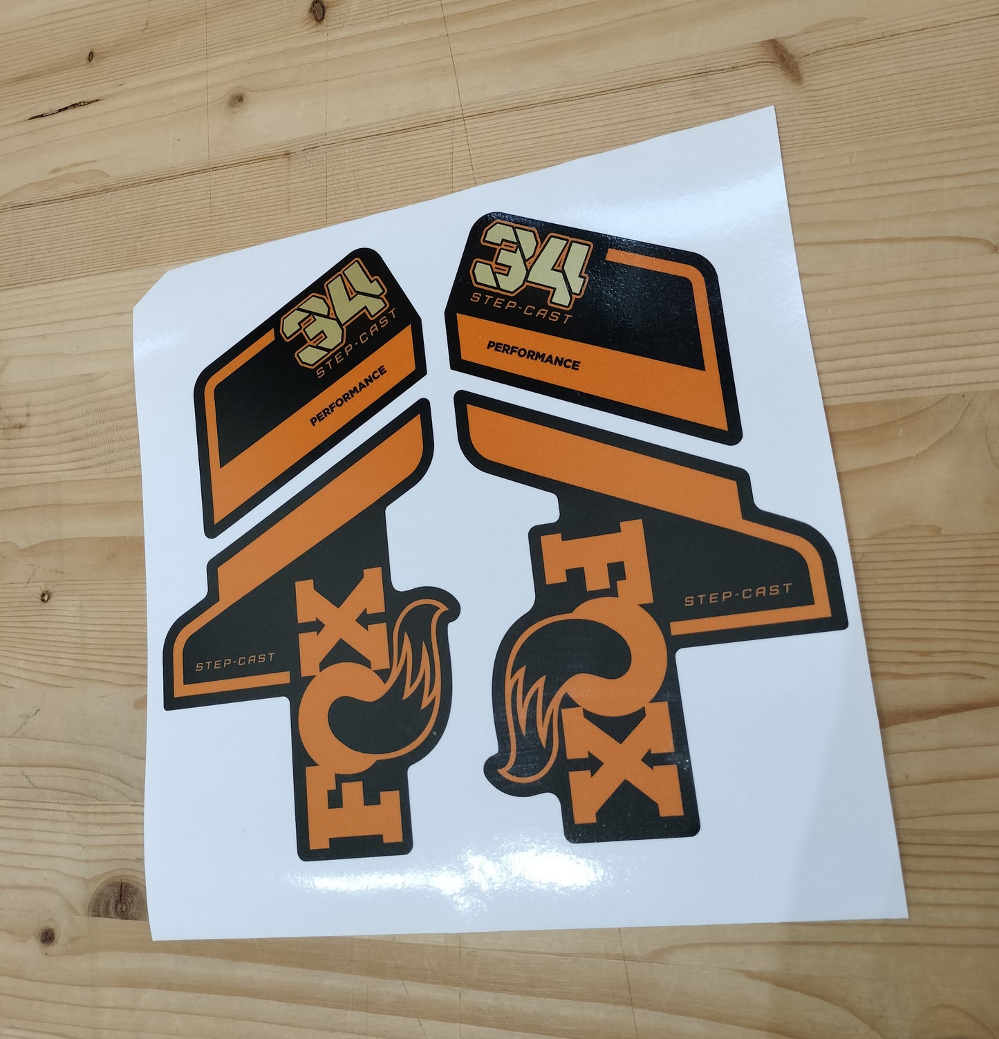 Fox 32 Performance step-cast 2021 kit adesivi per forcella