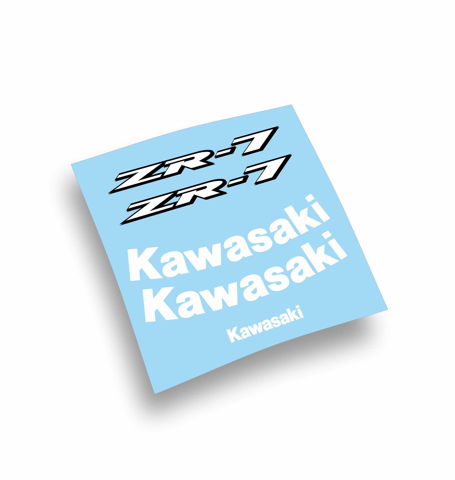Kit adesivi/stickers/decalcomanie per moto Kawasaki zr-7