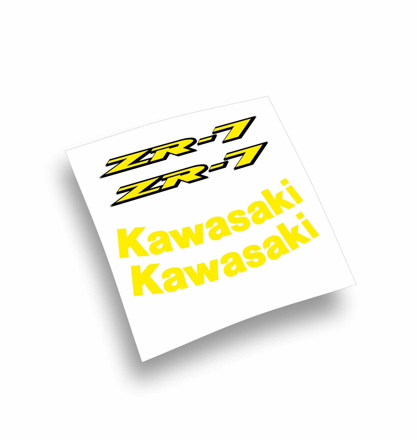 Kit adesivi/stickers/decalcomanie per moto Kawasaki zr-7
