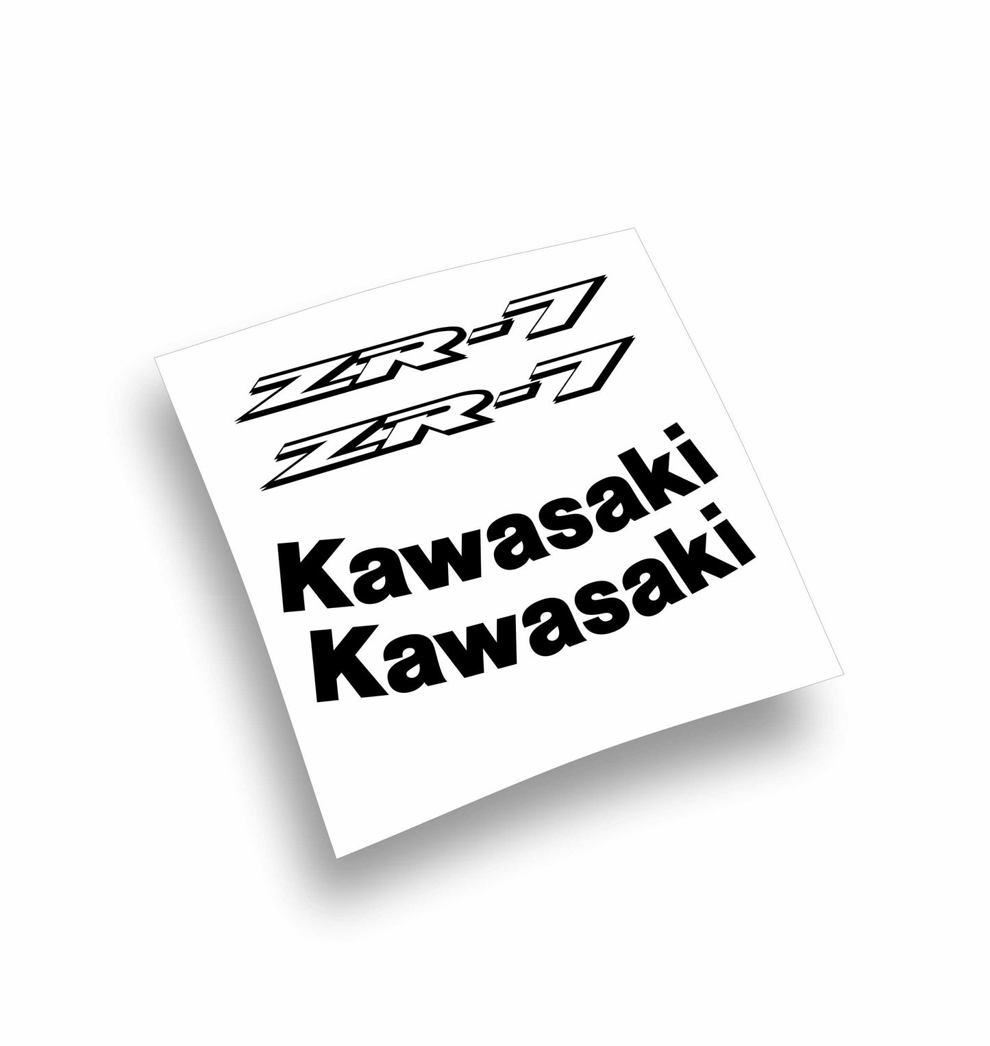 Kit adesivi/stickers/decalcomanie per moto Kawasaki zr-7