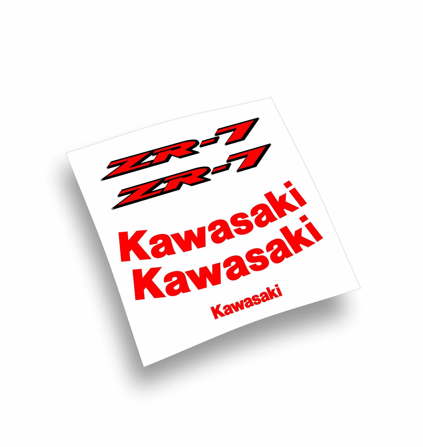 Kit adesivi/stickers/decalcomanie per moto Kawasaki zr-7