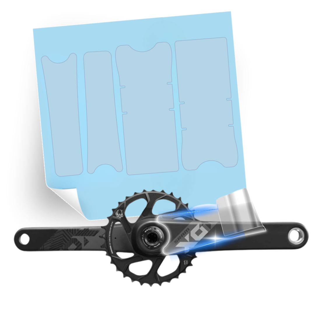 Sram x01 Eagle pellicola protettiva/protezione per pedivelle