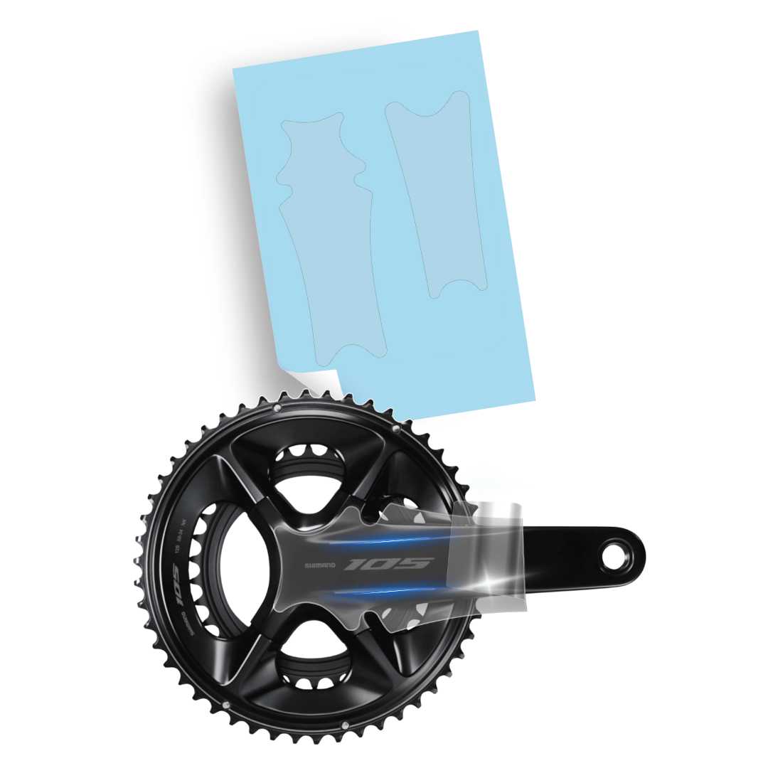 Shimano 105 pellicola protettiva protezioni per pedivelle