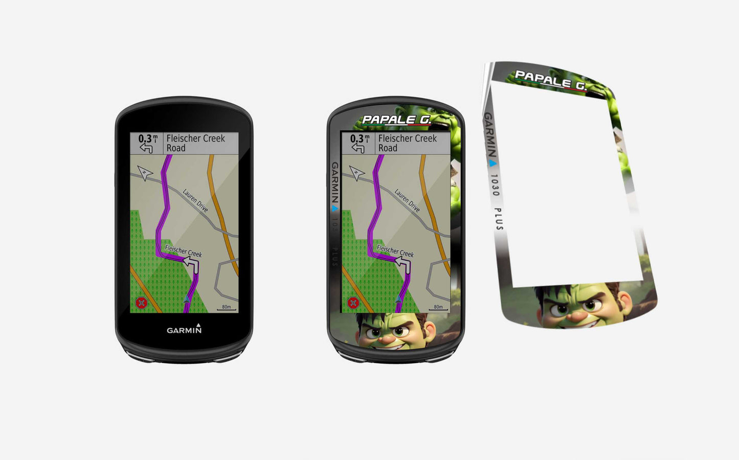 Adesivo cover schermo garmin 1030 personalizzato