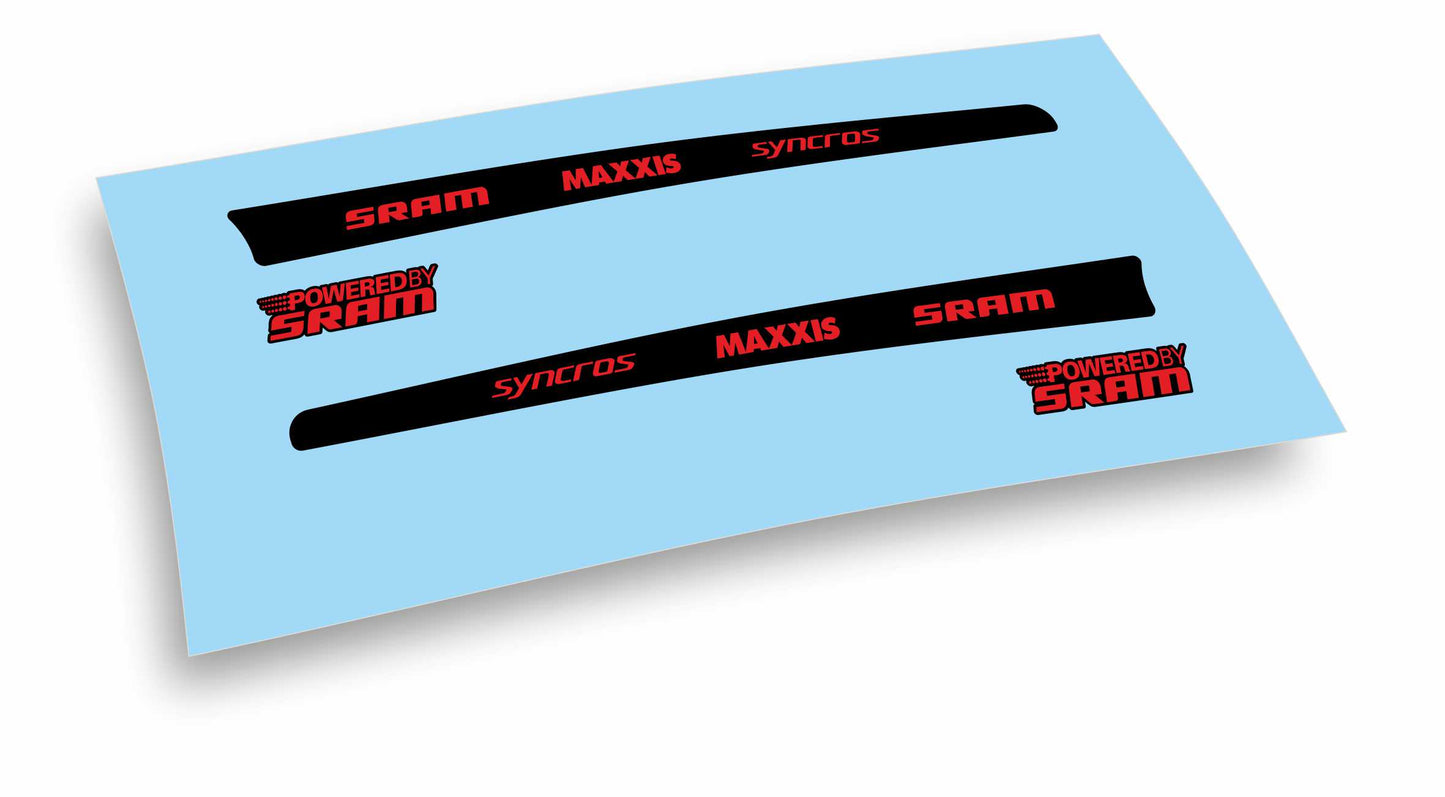 Adesivi telaio carro Scott Spark RC 2022 world cup Nino Schurter