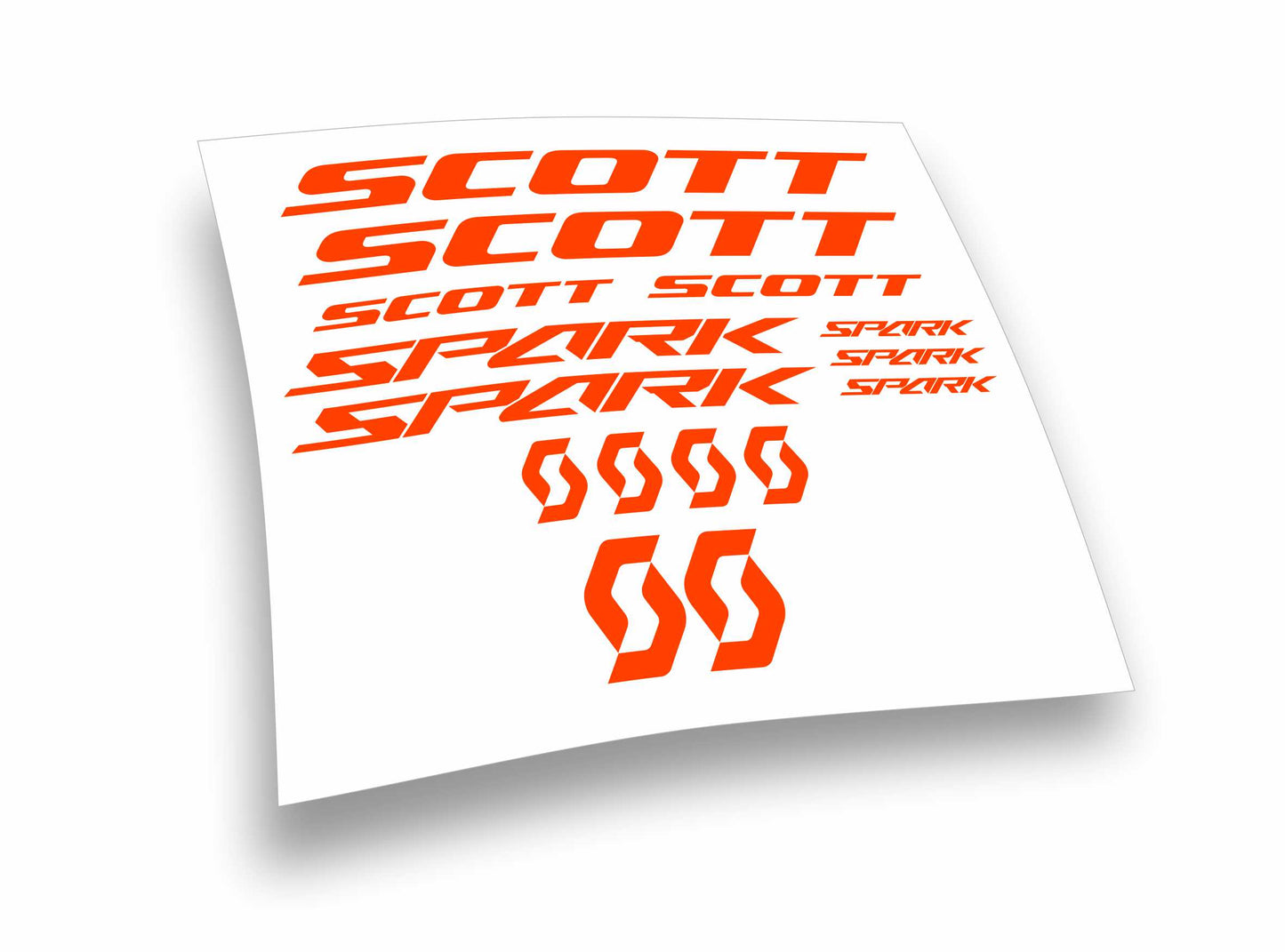 Scott Spark kit adesivi bici colori personalizzabili