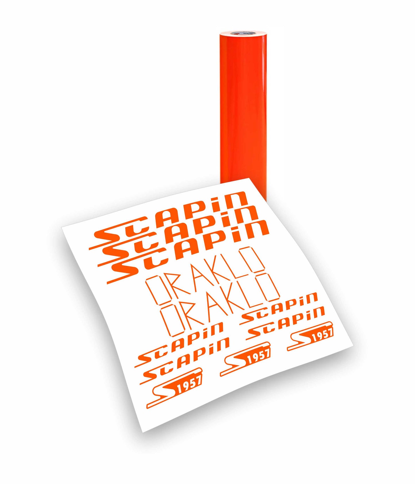 Scapin Oraklo kit adesivi per mountain bike 12 pezzi