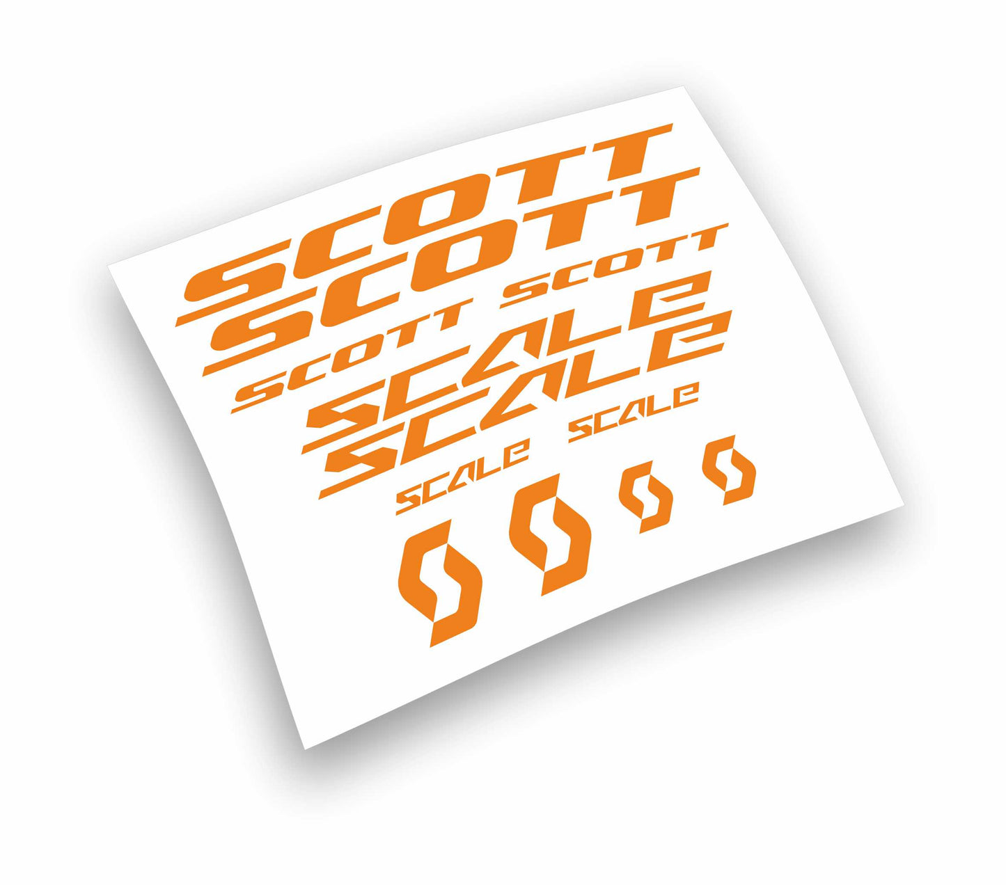 Scott Scale kit adesivi colori a scelta 12 pz bicicletta mtb