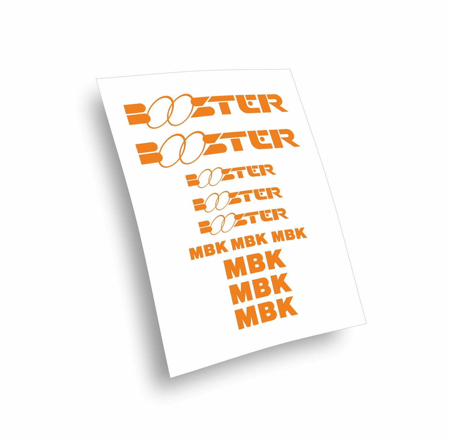 Booster mbk adesivi stickers