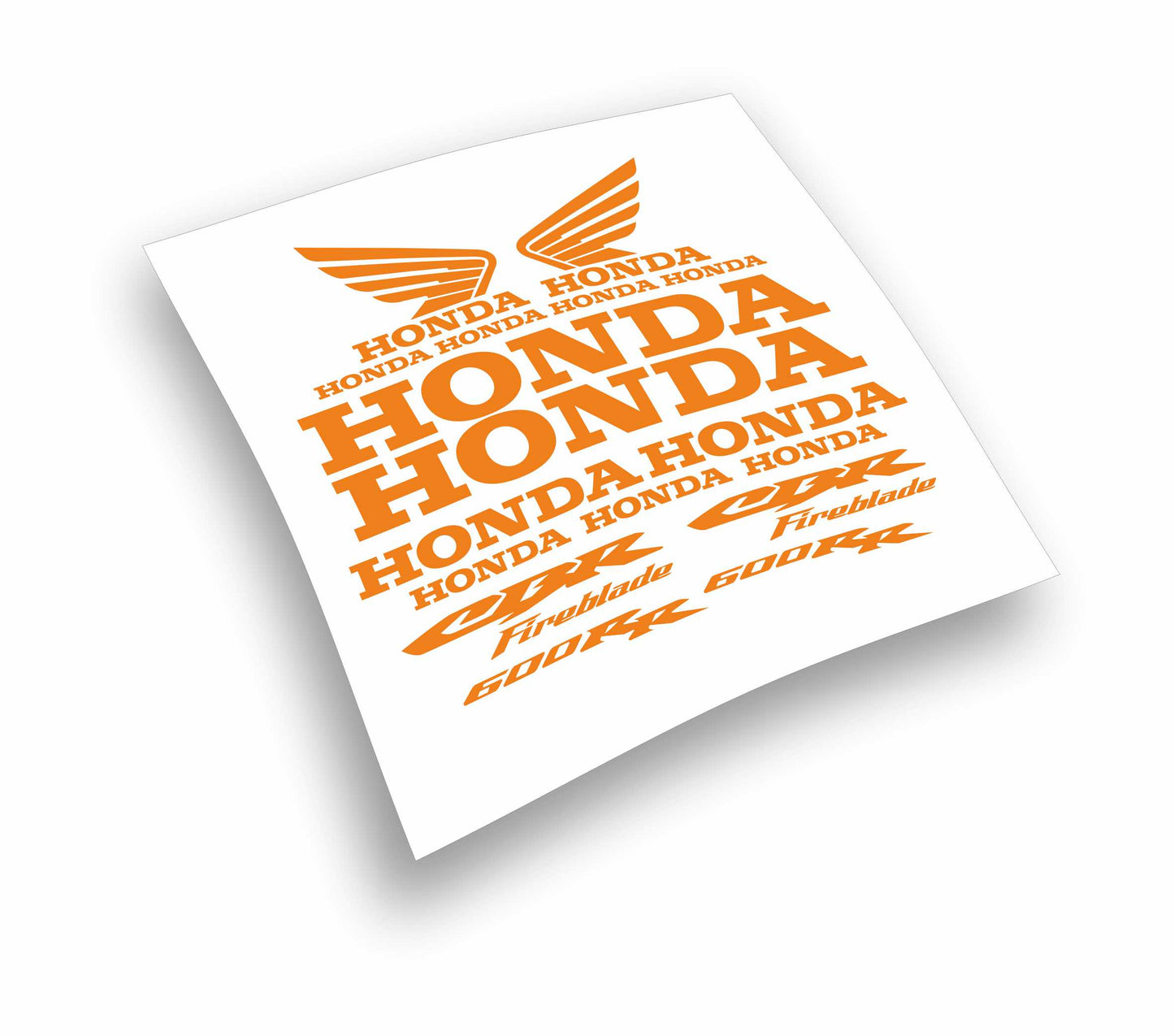 kit adesivi decals moto honda CBR fireblade 600 RR colore personalizzato