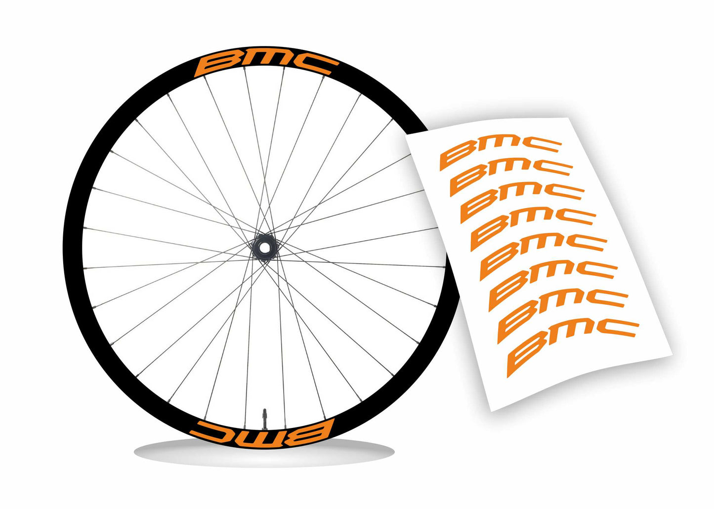 Adesivi cerchi ruote BMC