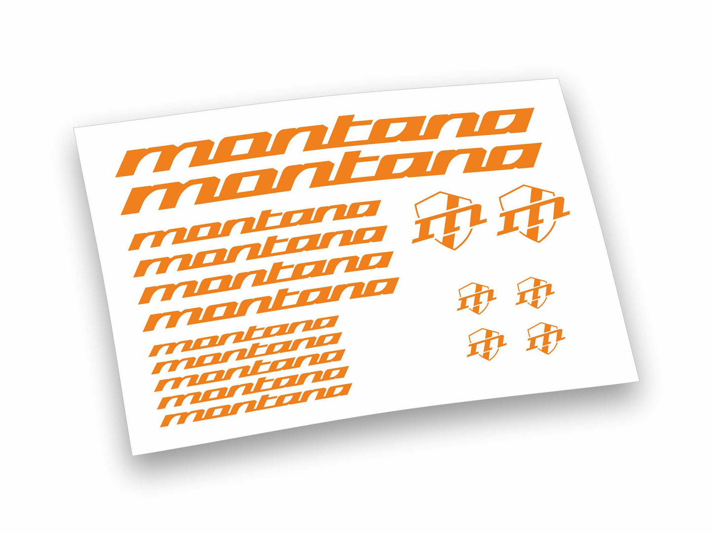 Montana kit adesivi per mountain bike e bici da corsa completo 17 pezzi