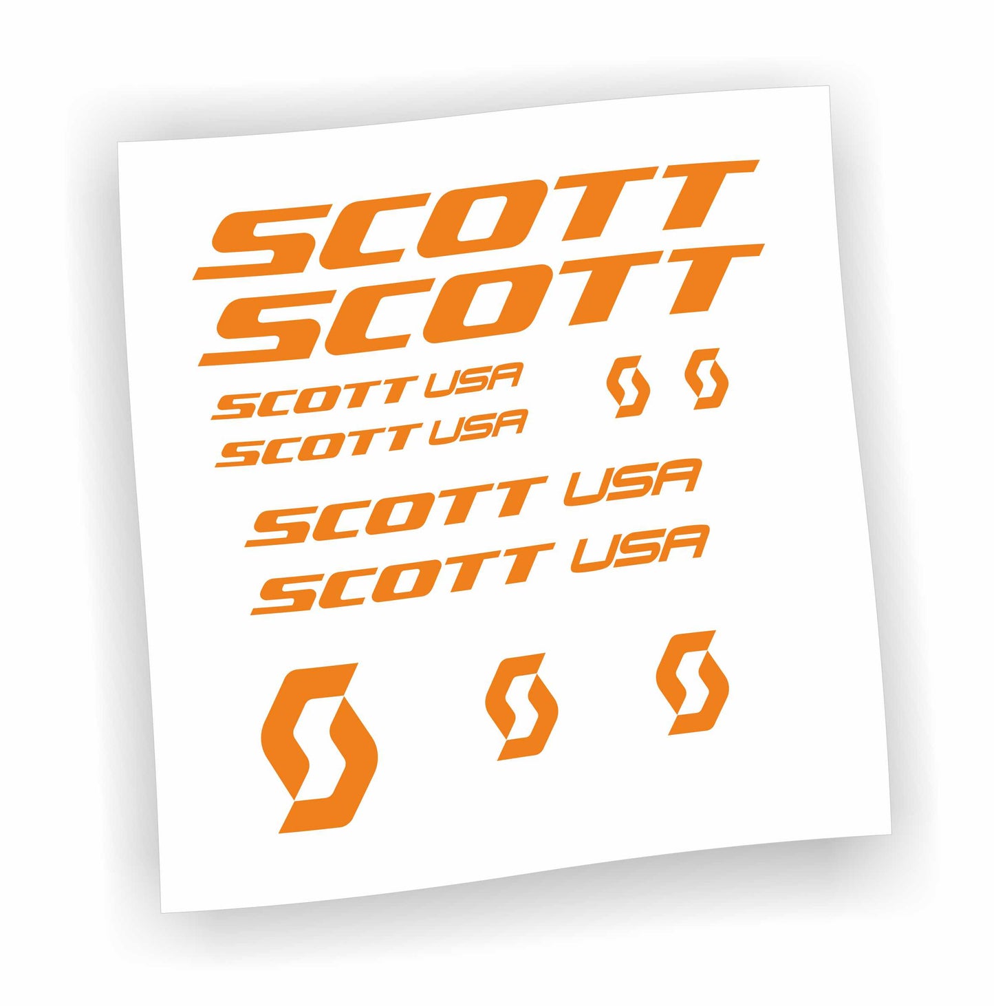 Kit adesivi/stickers bicicletta scott usa colori a scelta 11pz bicicletta mtb bdc