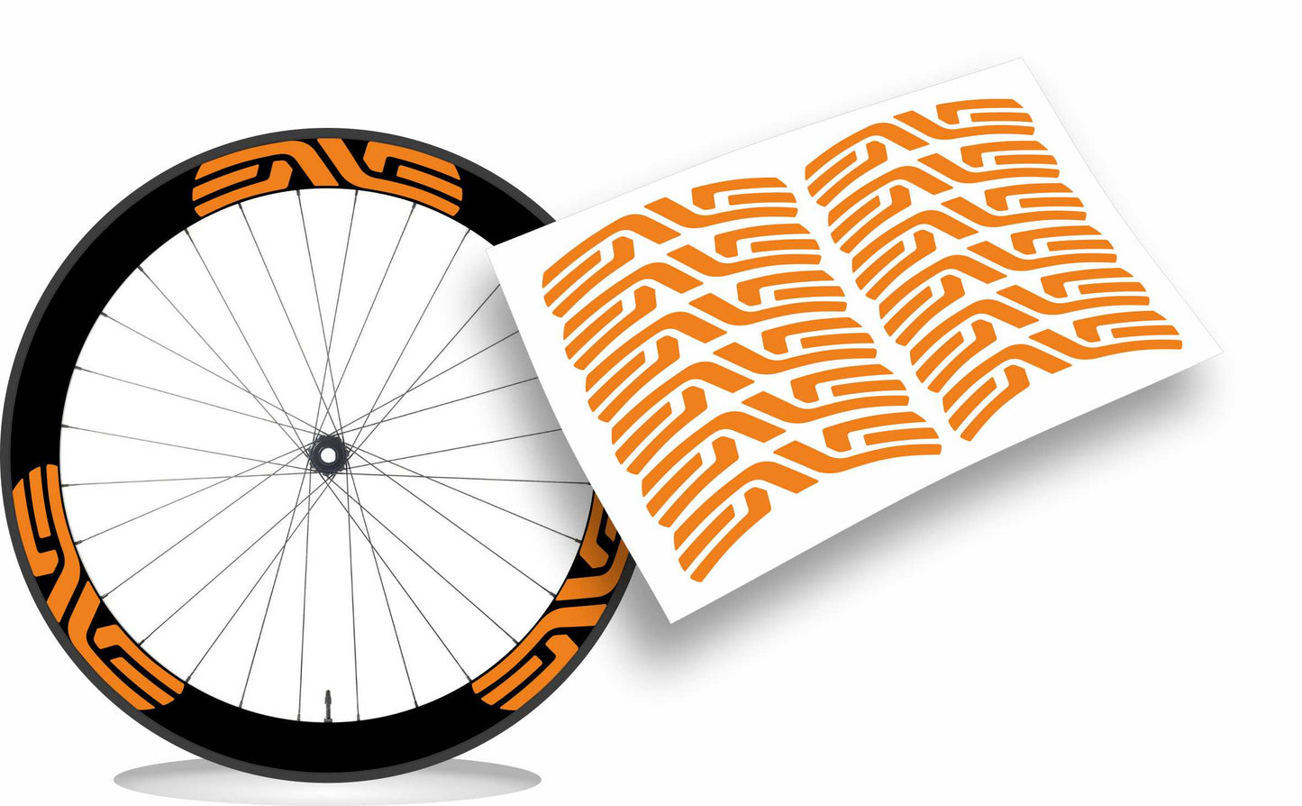 Enve kit adesivi cerchi colore personalizzato