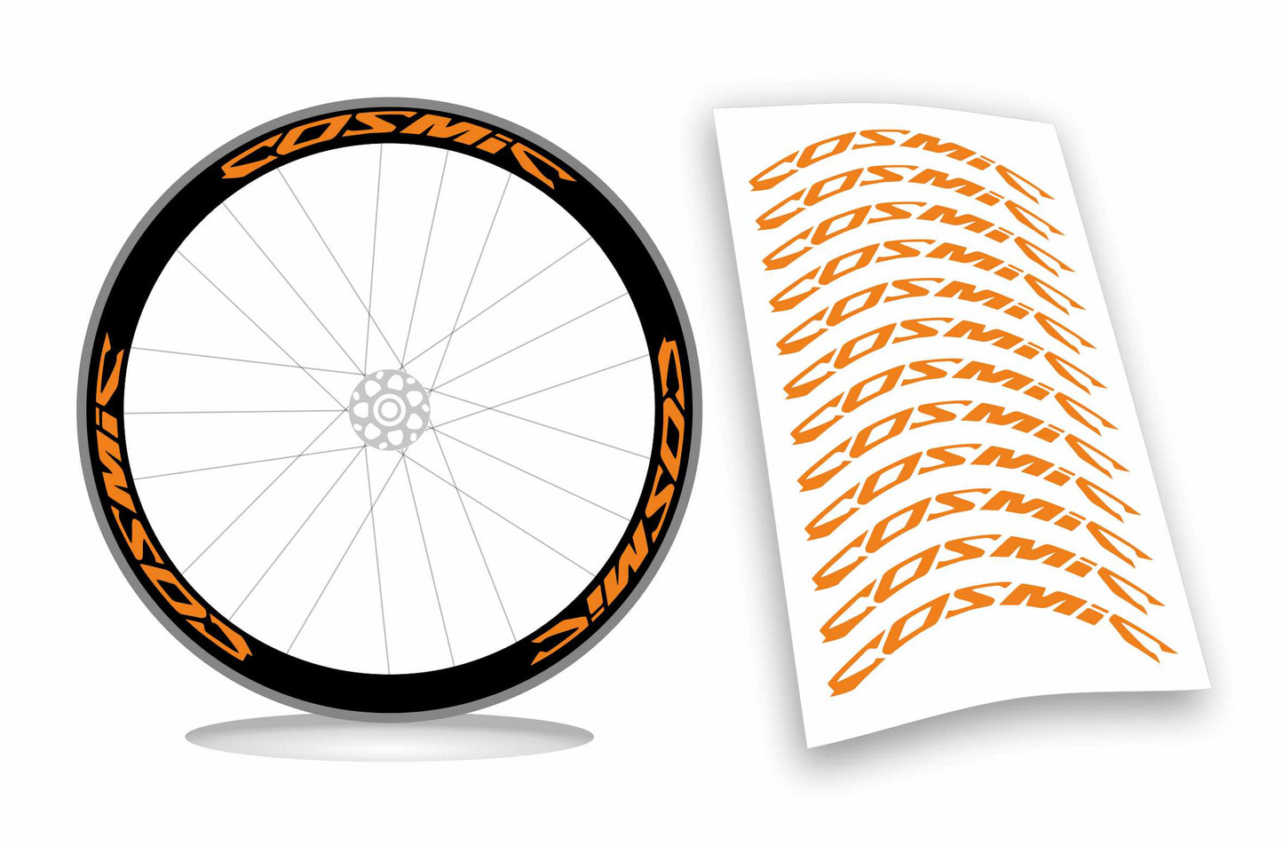 mavic COSMIC altezza 2,2 cm kit adesivi stickers per ruote