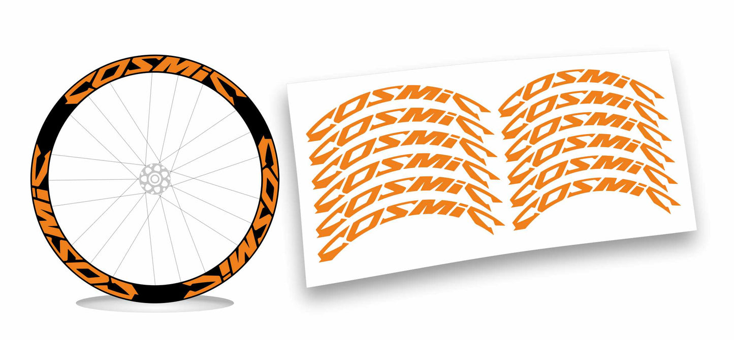mavic COSMIC 40mm kit adesivi stickers per ruote