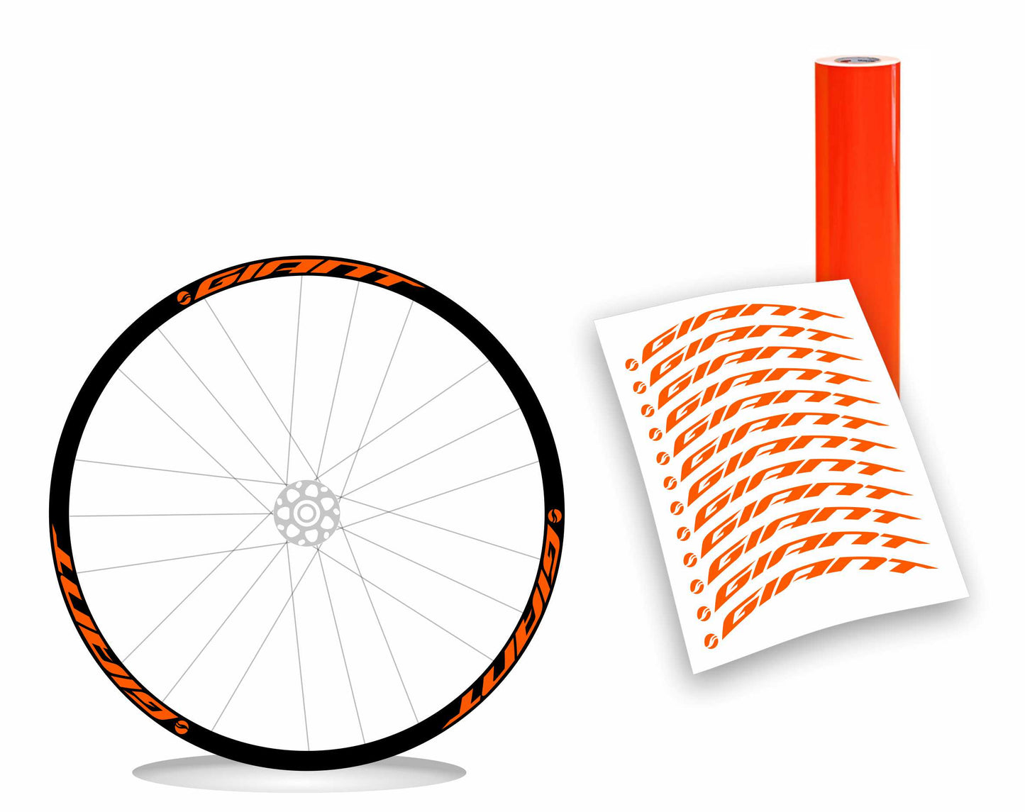 Giant kit adesivi cerchio personalizzati