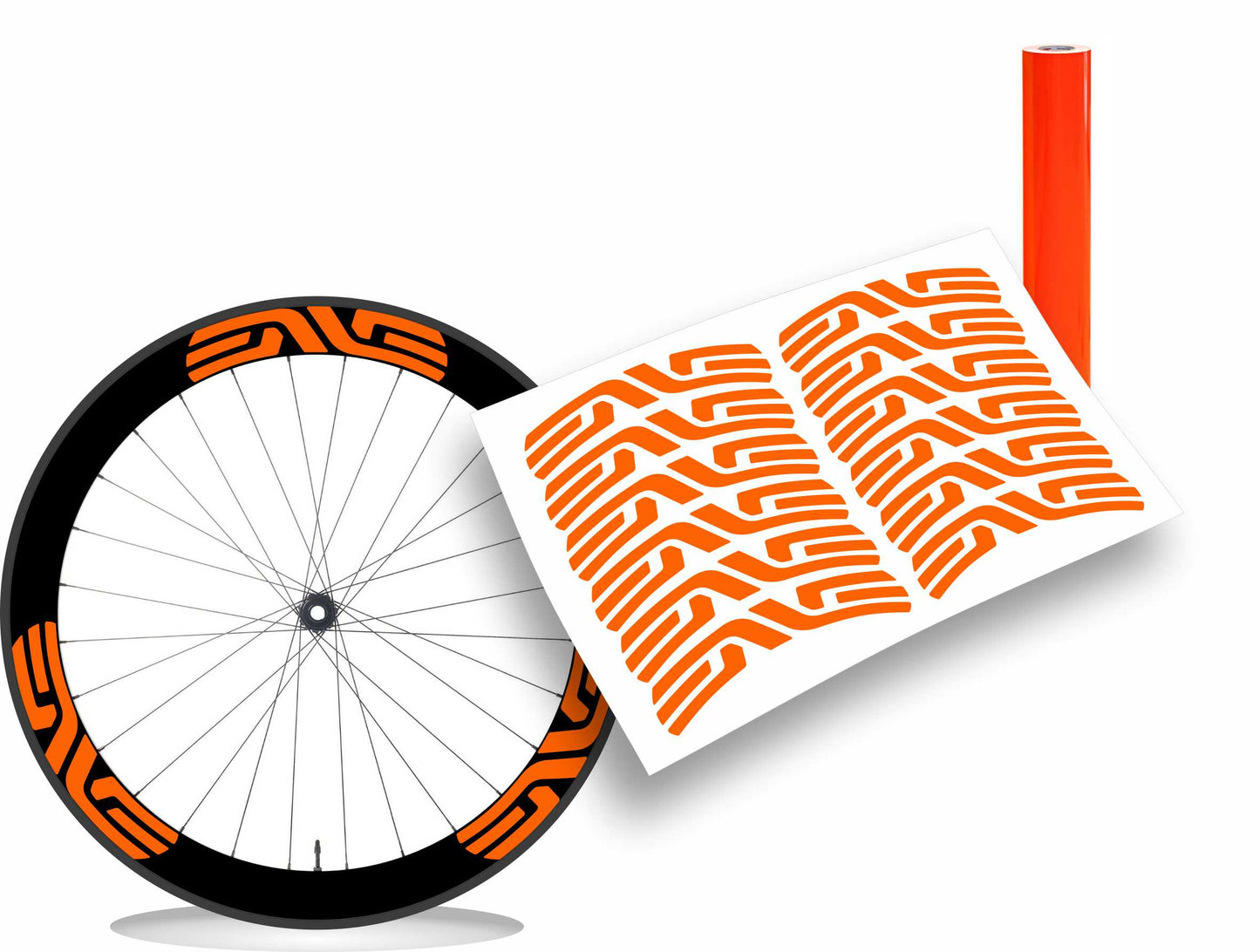 Enve kit adesivi cerchi colore personalizzato