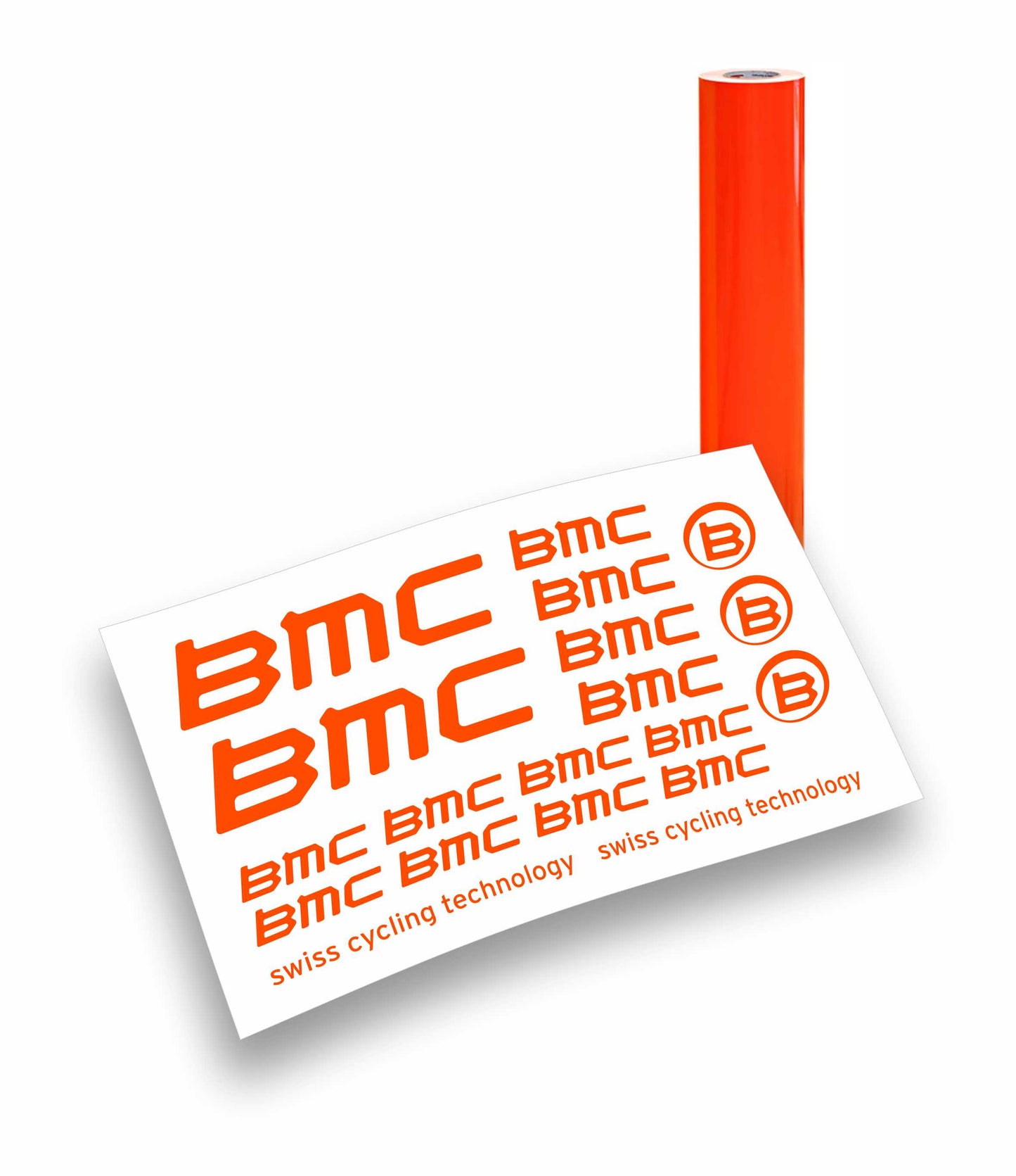 Kit adesivi bici telaio BMC SWISS CYCLING TECHNOLOGY bdc mtb colori a scelta 19PEZZI