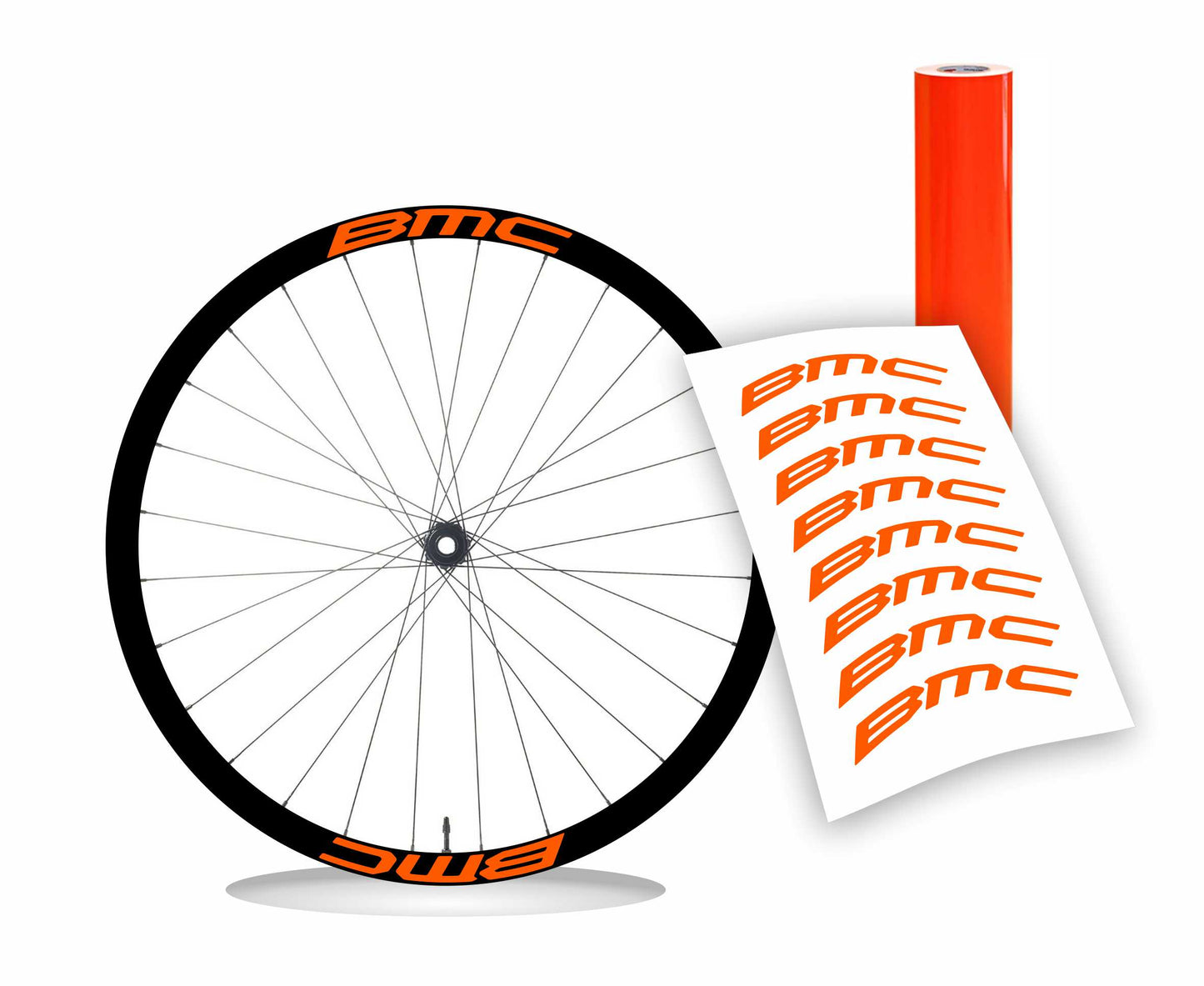 Adesivi cerchi ruote BMC