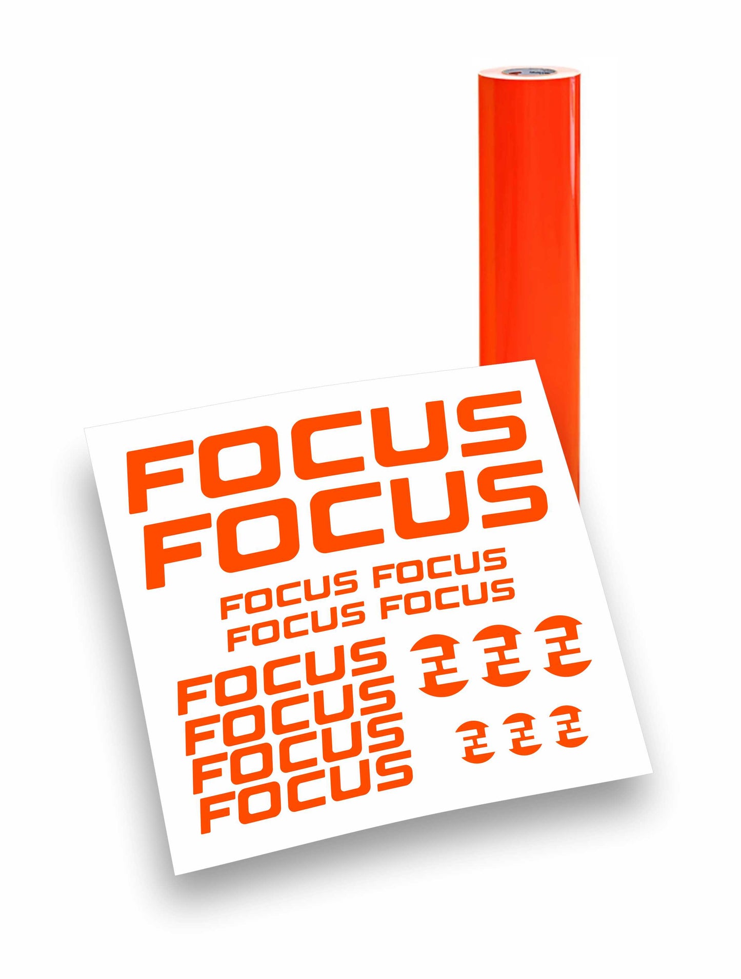 Focus kit adesivi per mountain bike e bici da corsa completo 16 pezzi