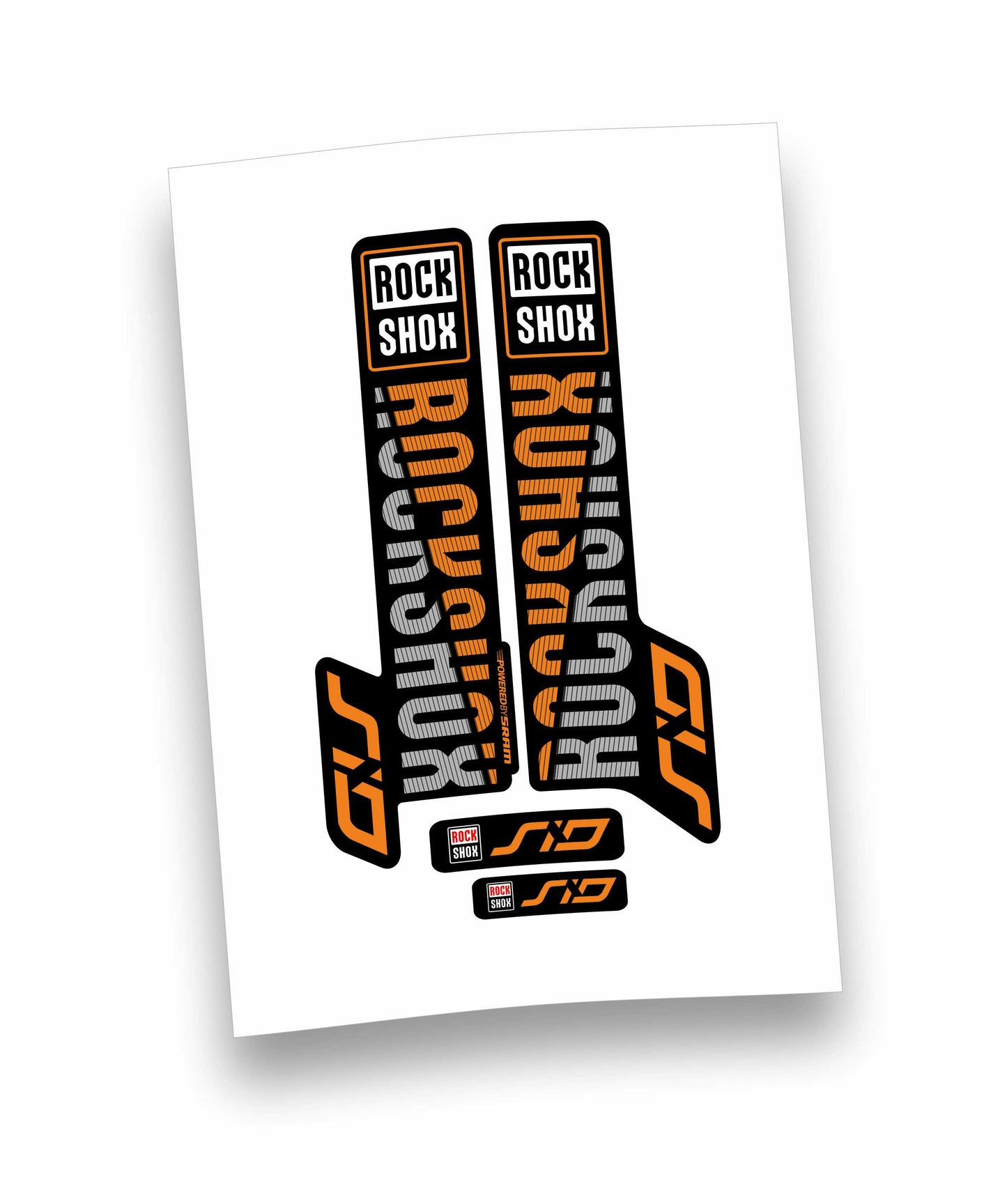 Rock shox Sid 29" - anno 2018/2019 - adesivi personalizzati per forcella