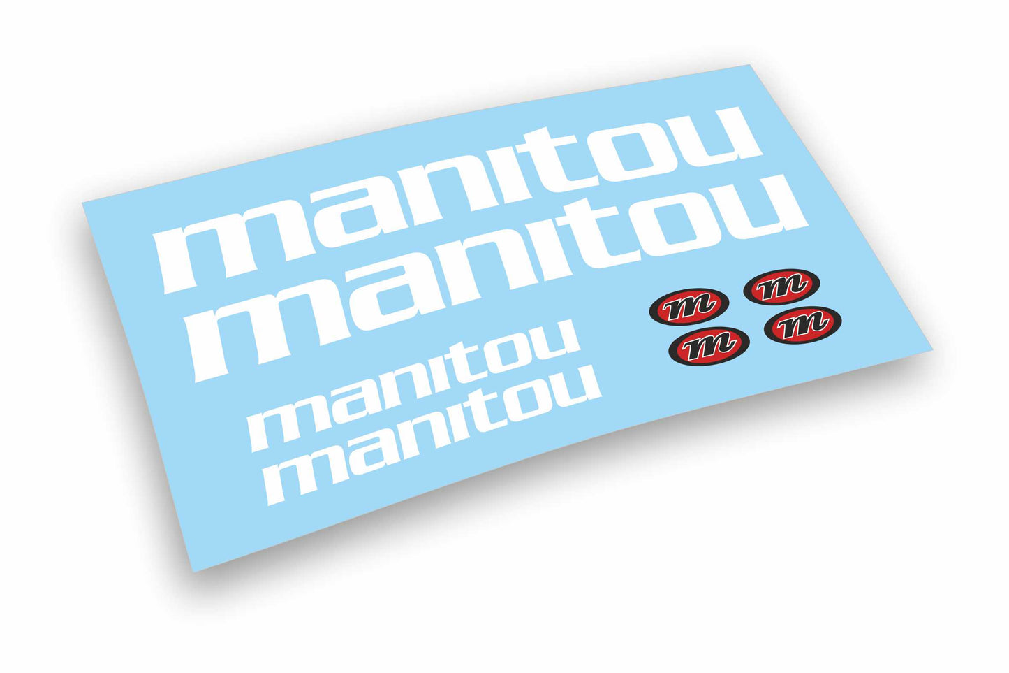 adesivi forcella manitou colori a scelta anche fluo mtb-8pz stickers fork