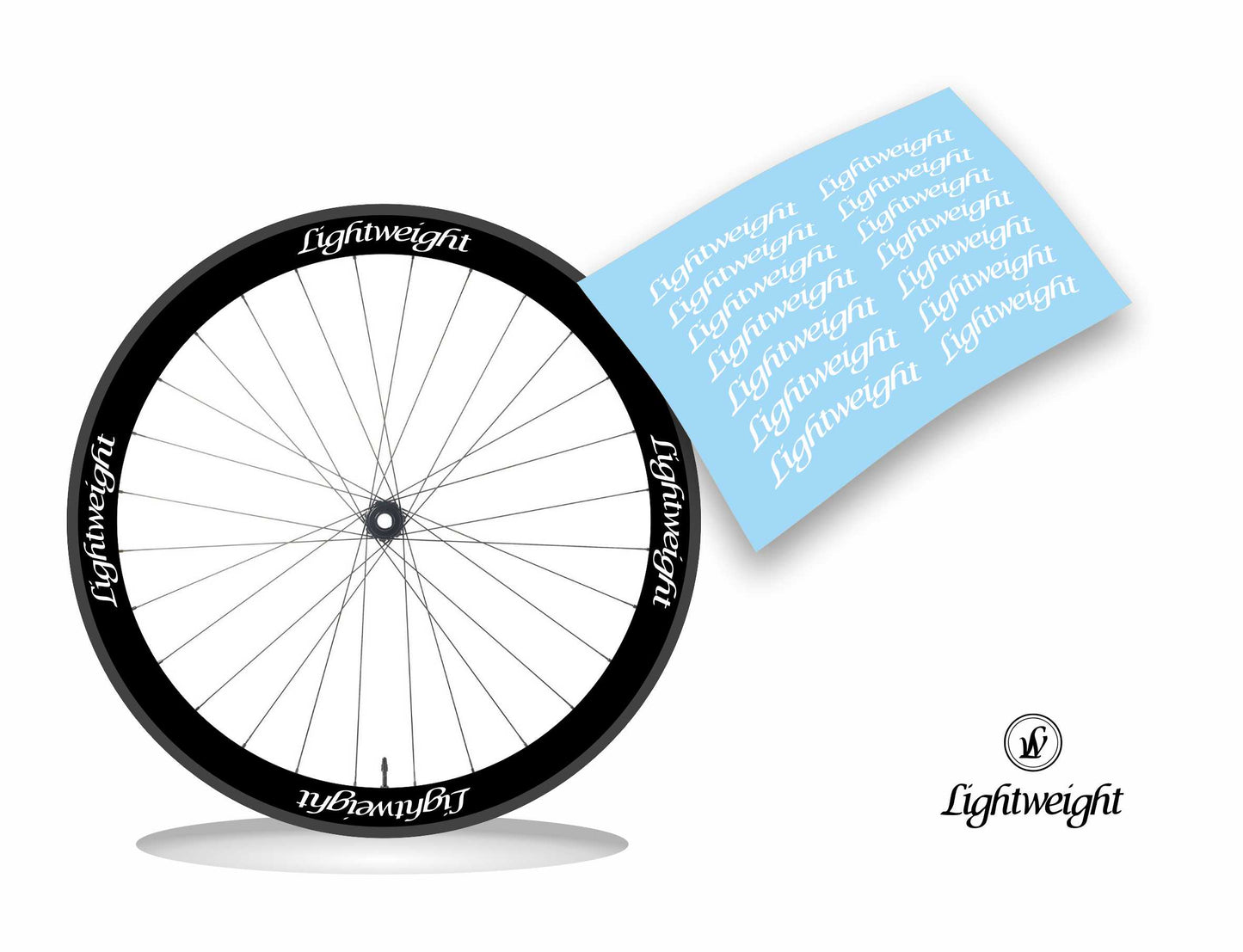 Adesivi cerchi ruote Lightweight