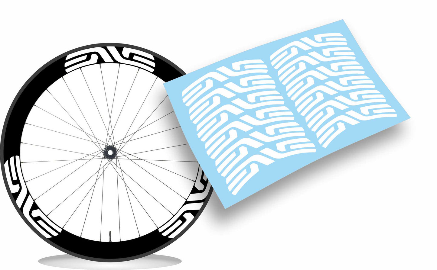 Enve kit adesivi cerchi colore personalizzato