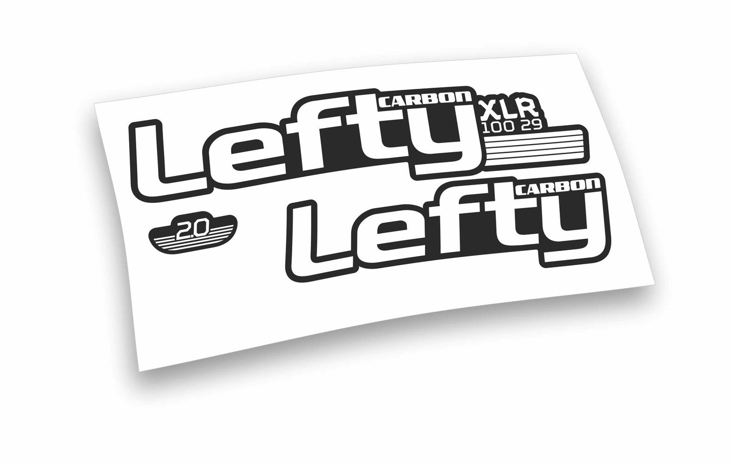 Lefty XLR Carbon 100 29 anno 2017 - Kit adesivi forcella personalizzabile