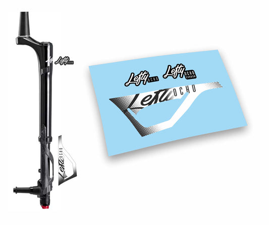 Lefty Ocho kit completo adesivi per forcella e parastelo
