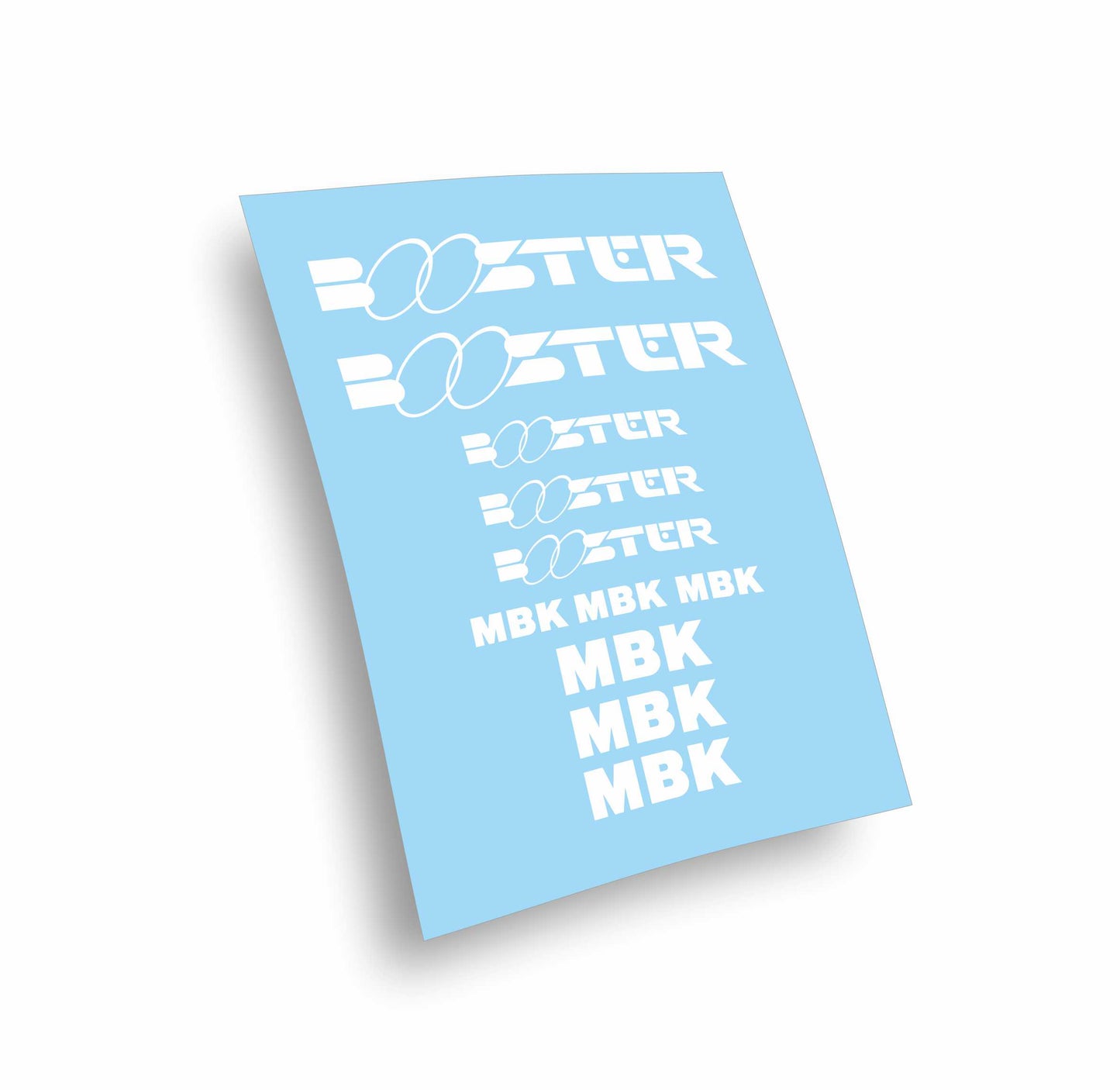 Booster mbk adesivi stickers