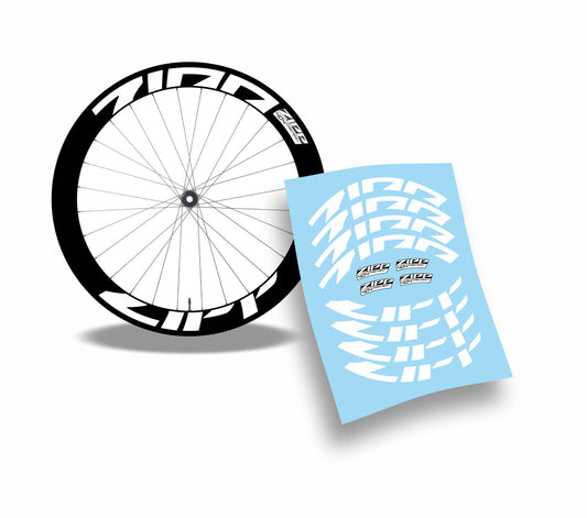 Zipp 404 firecrest profilo 58mm adesivi cerchio bicicletta personalizzabili