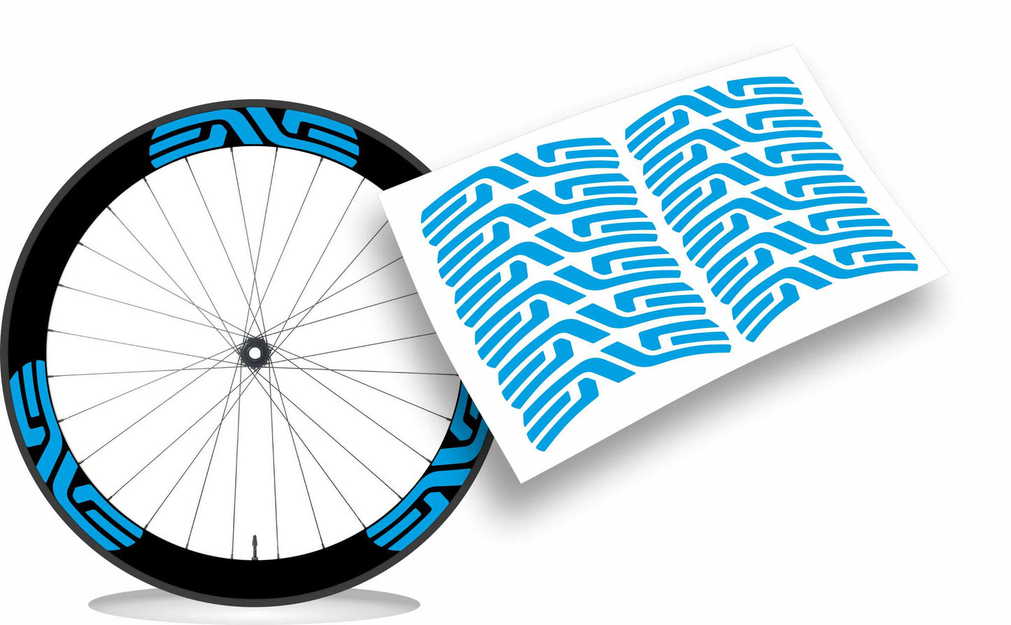 Enve kit adesivi cerchi colore personalizzato