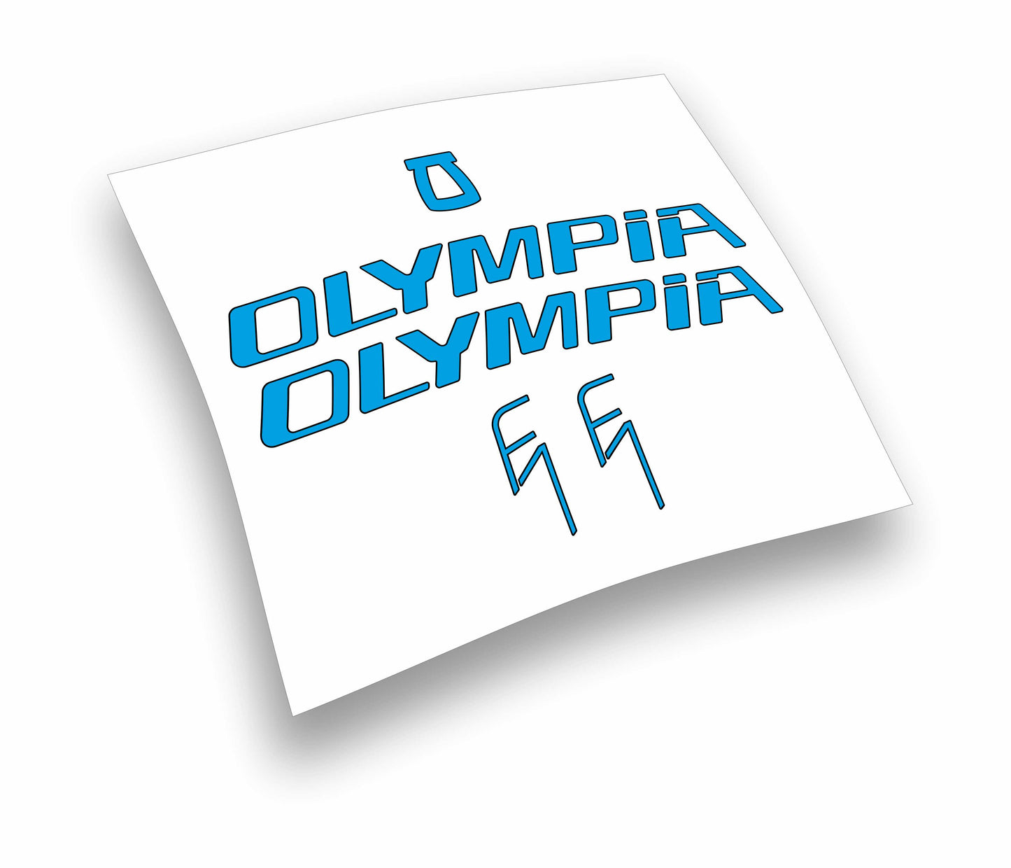 Olympia F1 kit adesivi telaio mtb colori personalizzabili 2022