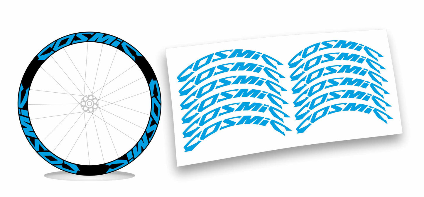 mavic COSMIC 40mm kit adesivi stickers per ruote