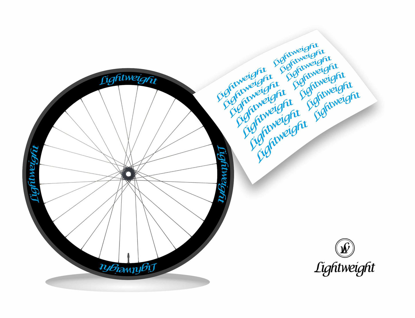 Adesivi cerchi ruote Lightweight