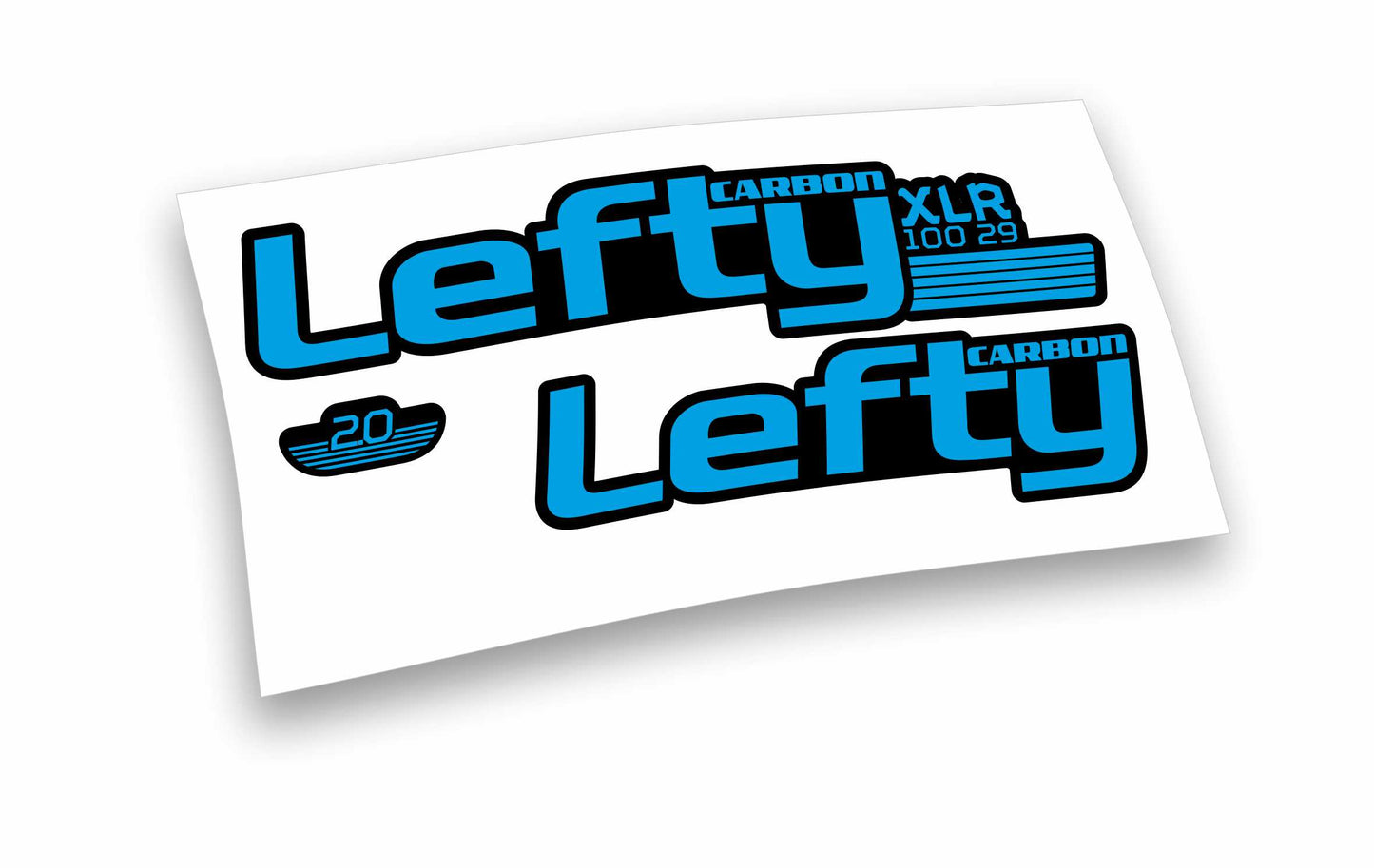 Lefty XLR Carbon 100 29 anno 2017 - Kit adesivi forcella personalizzabile