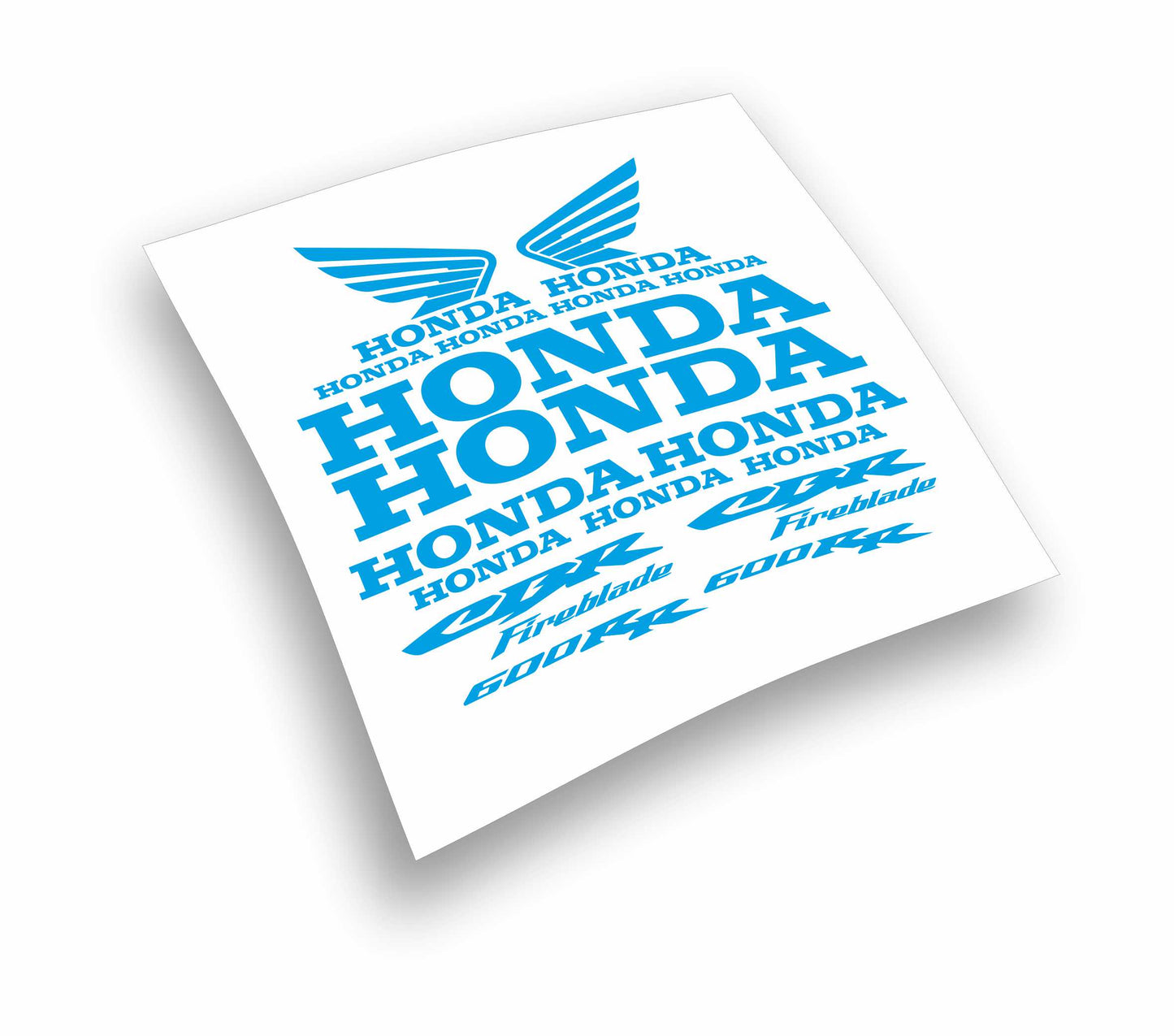 kit adesivi decals moto honda CBR fireblade 600 RR colore personalizzato