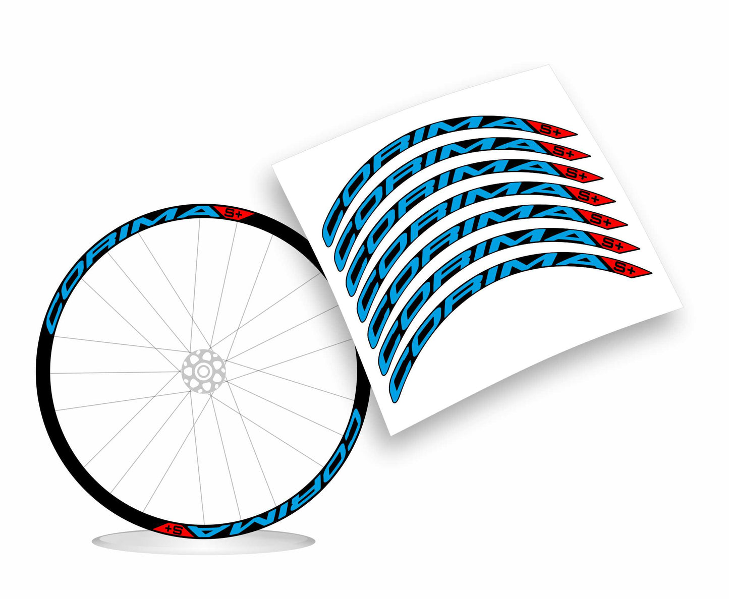 Corima S+ adesivi per ruote cerchi bici