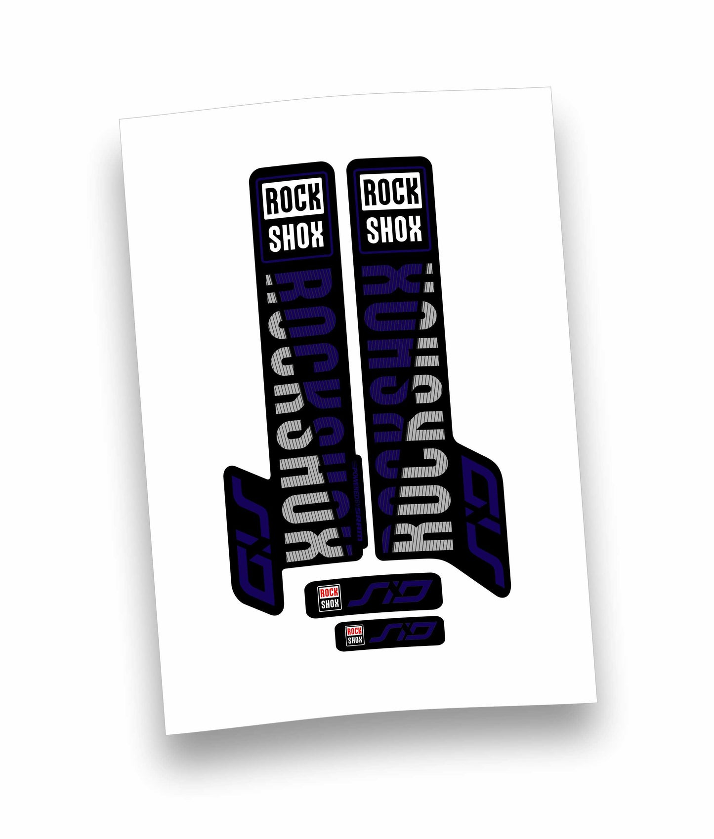 Rock shox Sid 29" - anno 2018/2019 - adesivi personalizzati per forcella
