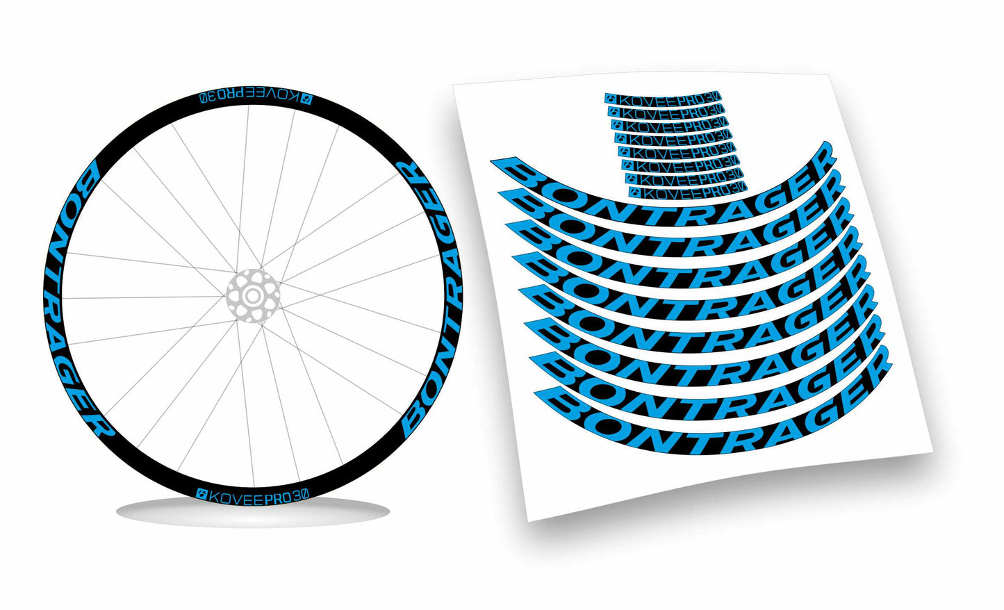 Bontrager kovee pro 30 kit adesivi