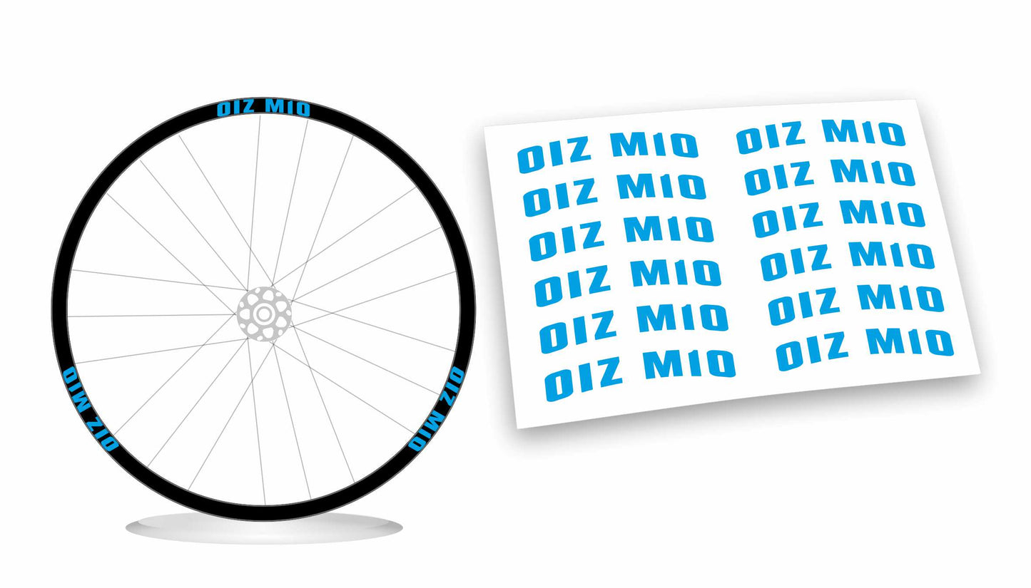 Oiz m10 Orbea adesivi ruote colore personalizzato