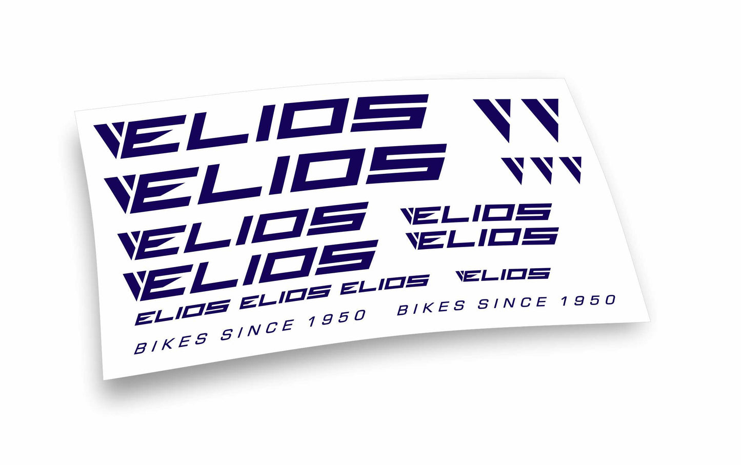 Elios adesivi bicicletta colori personalizzabili 17pezzi