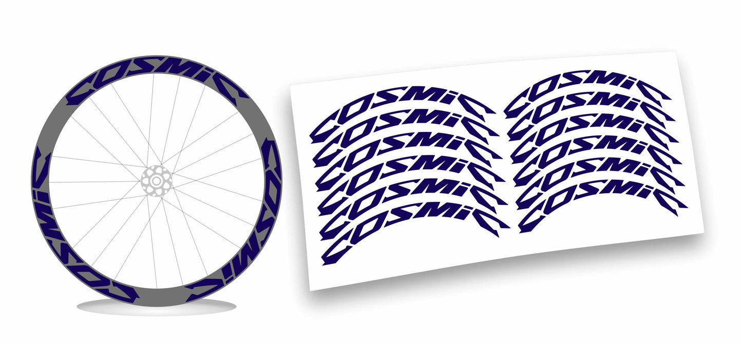 mavic COSMIC 40mm kit adesivi stickers per ruote