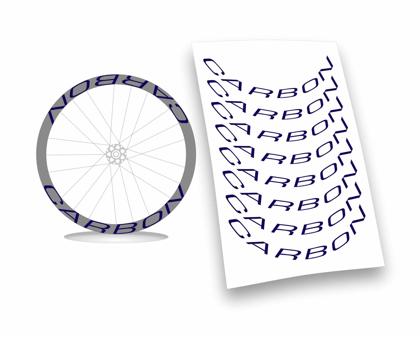 Carbon kit adesivi personalizzati